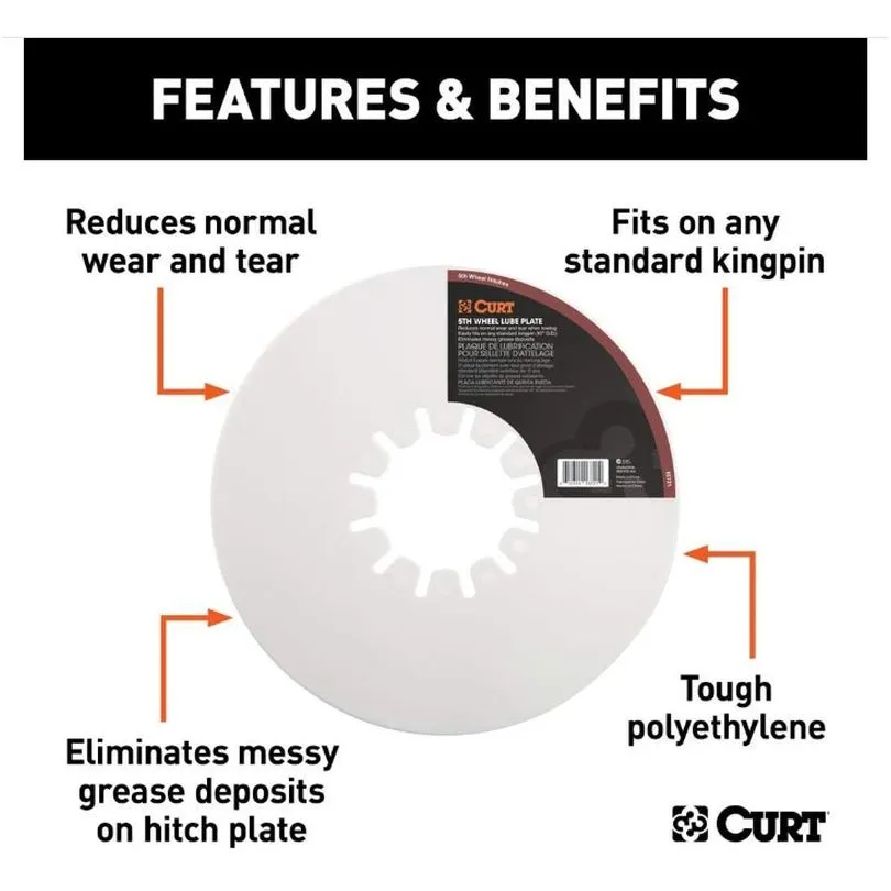 10 IN 5TH WHEEL LUBE PLATE